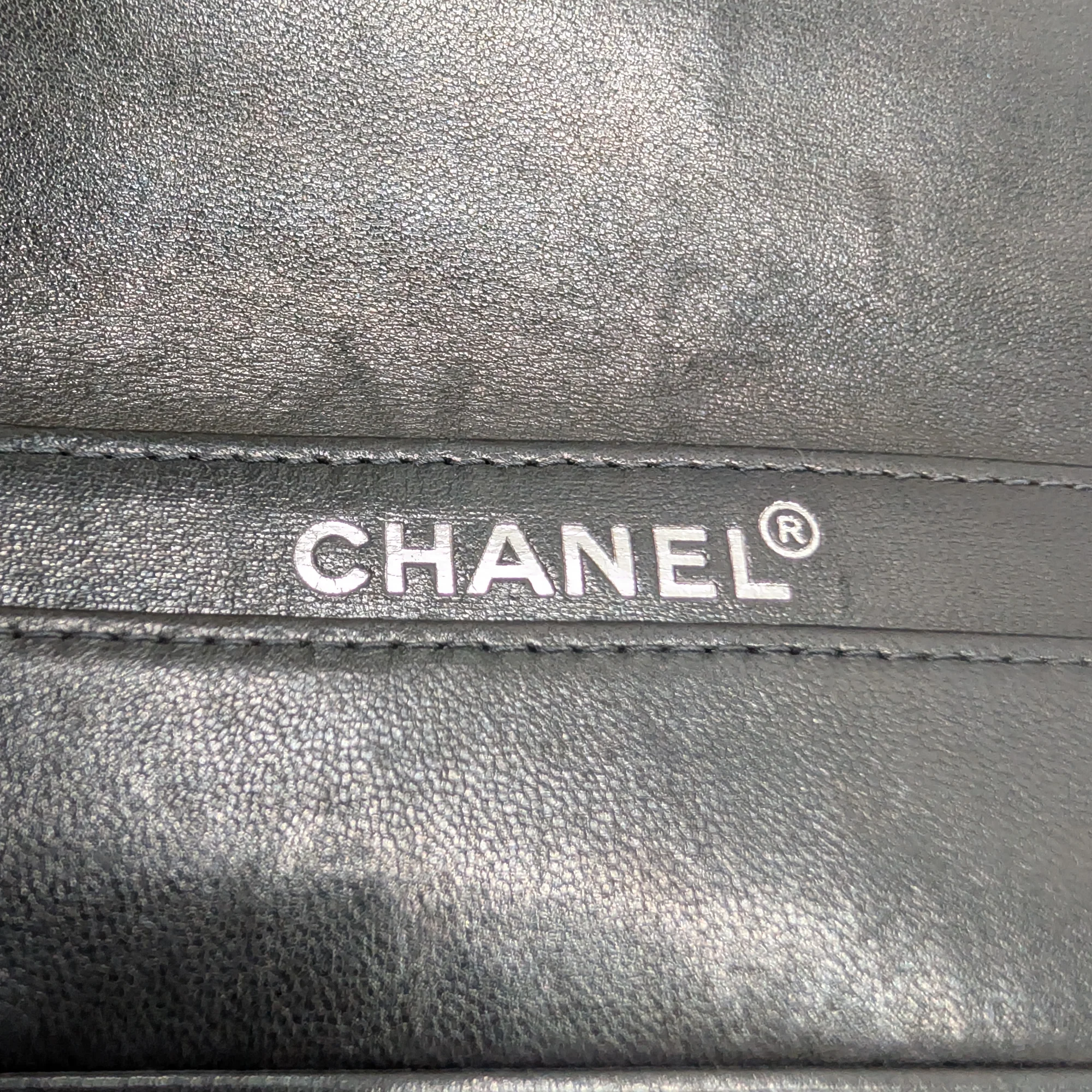 Chanel Chocolate Bar WOC Black/Silver Shoulder Bag - Image 21