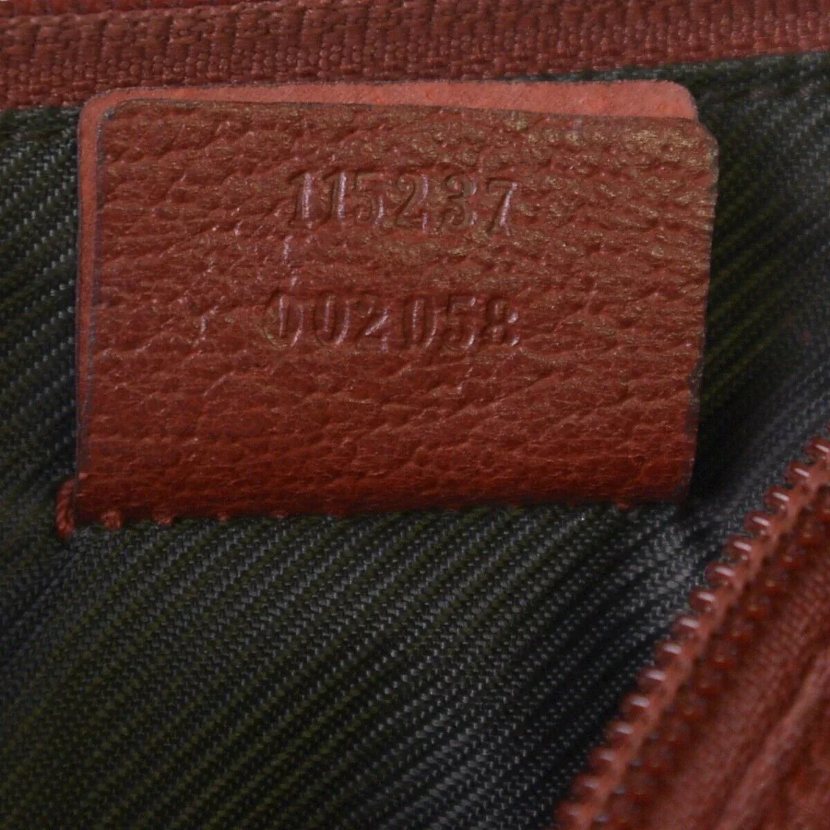 Gucci Monogram Clutch Pouch Bag Red - Image 6