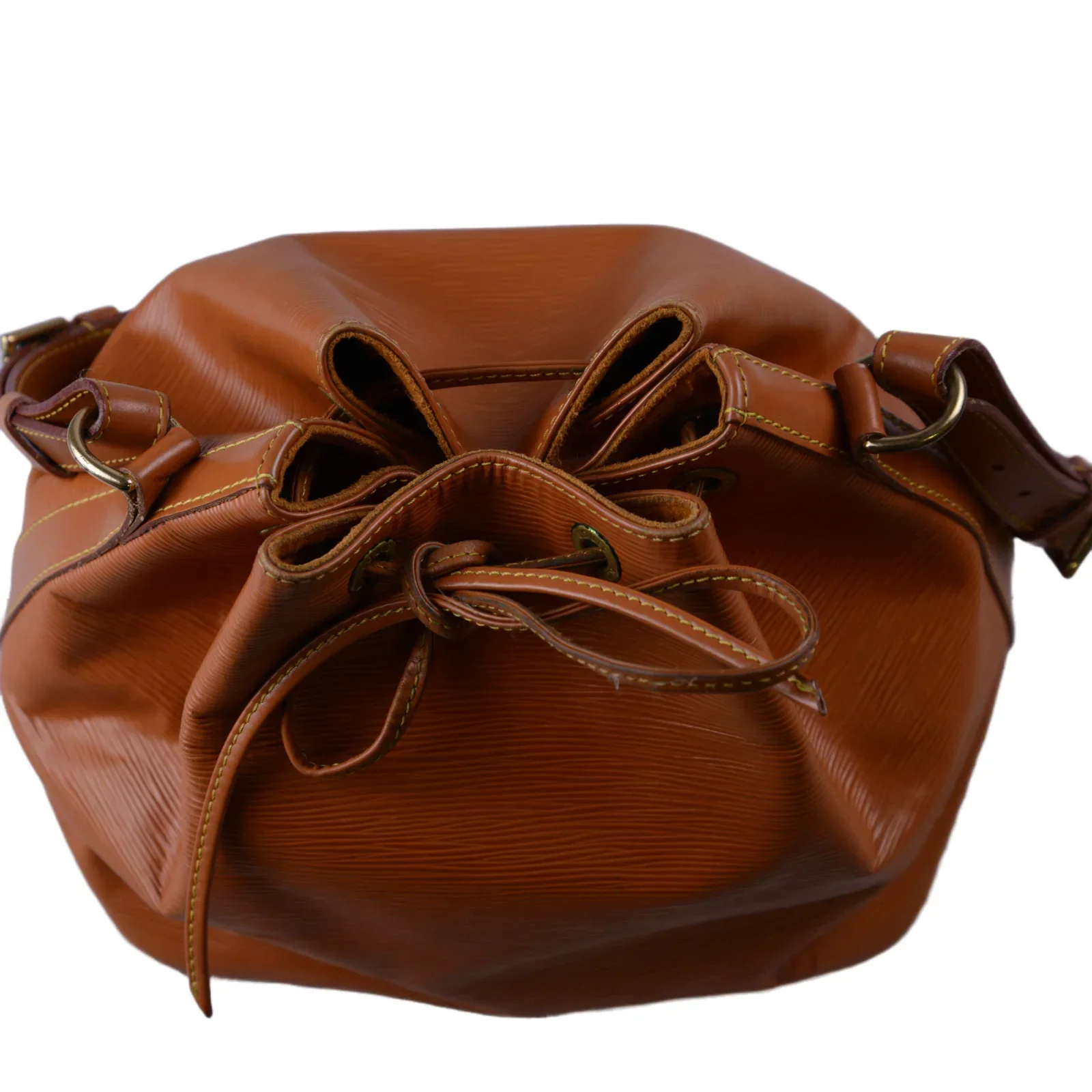 Louis Vuitton Epi Noe Bucket Petit Mini Bag Brown - Image 8