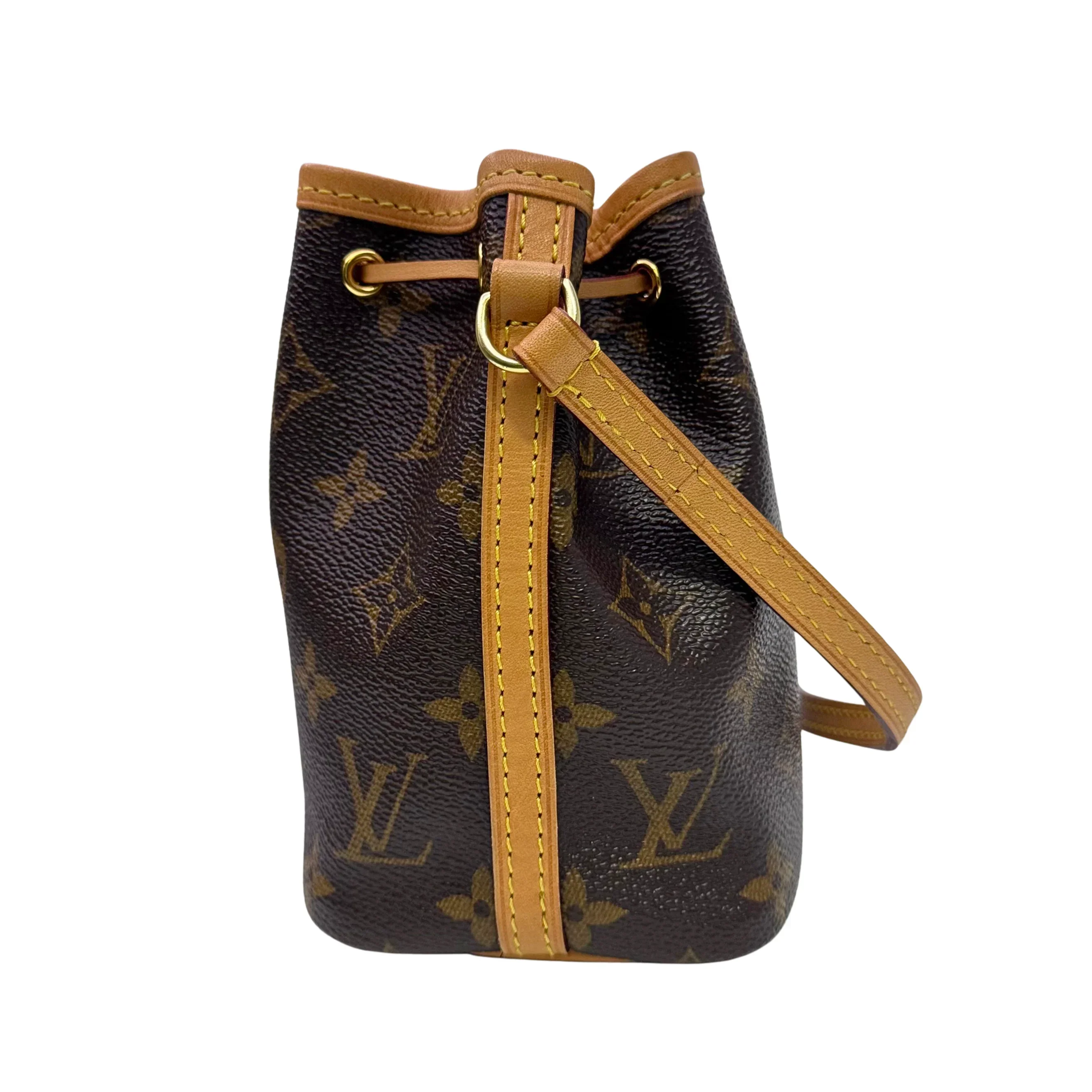 Louis Vuitton Nano Noè Shoulder Bag Monogram - Image 4