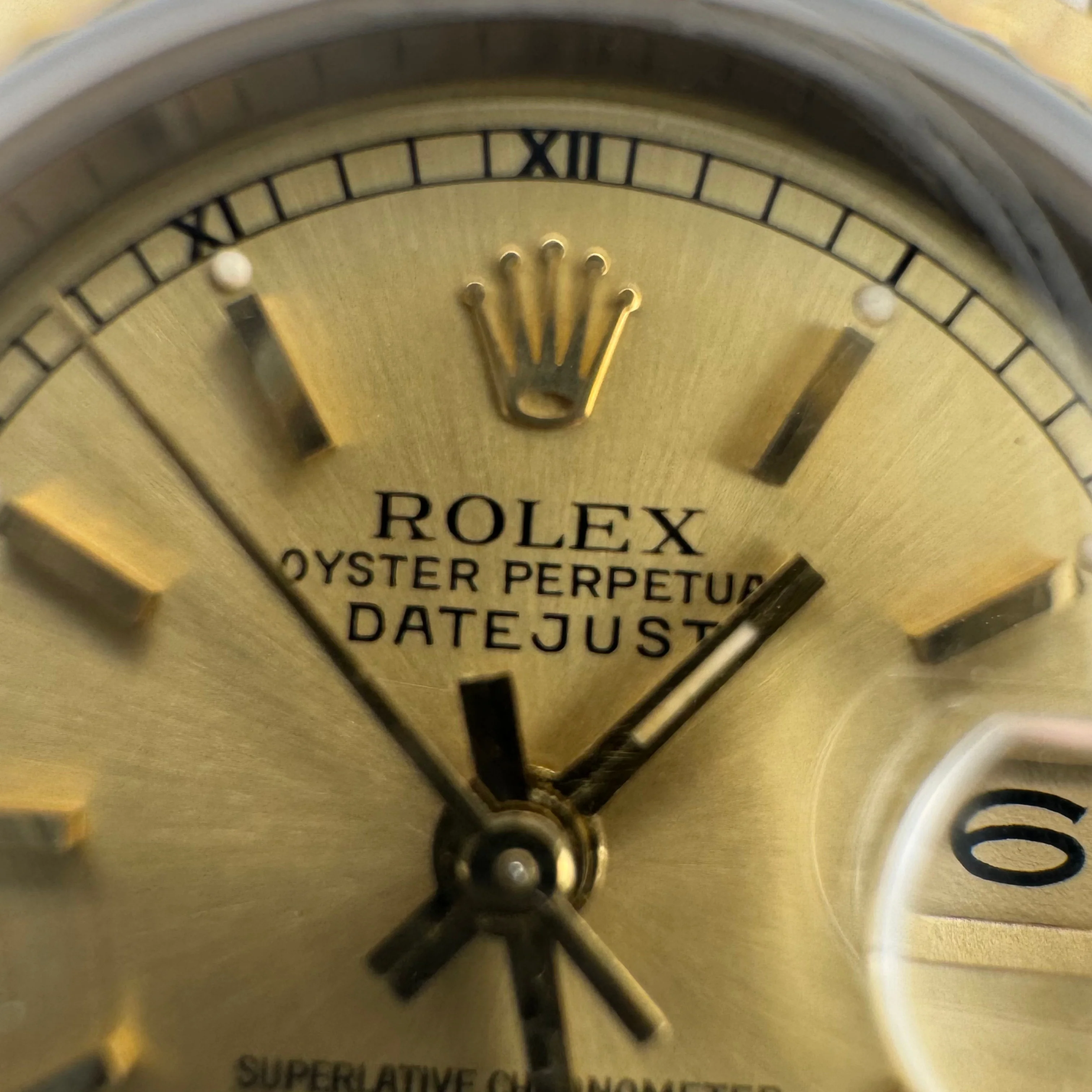 Rolex Datejust 26mm 69173 Two-Tone Champagne Dial 1990 Women's Watch - Image 8
